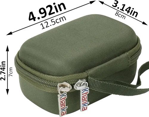 Vista 4 de khanka Estuche rígido de viaje compatible con la máquina etiquetadora MakeID, solo funda