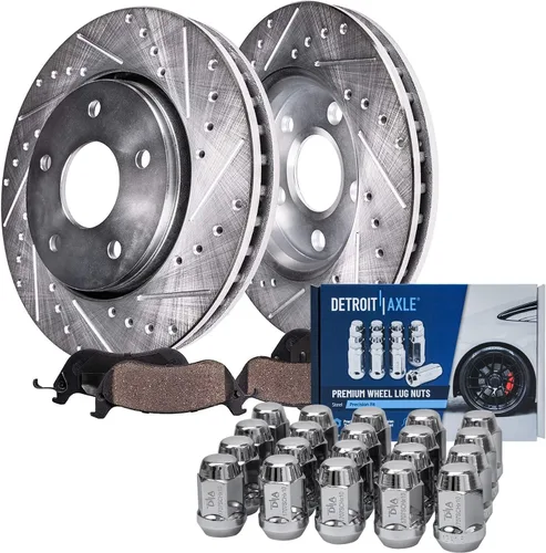 Vista 12 de Detroit Axle - Kit de freno delantero para Honda Civic 2006-2011
