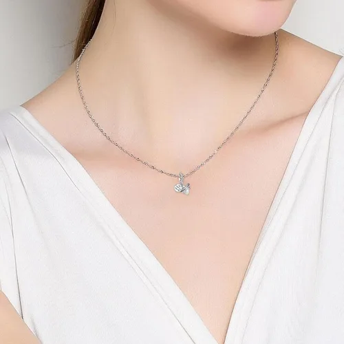 Vista 5 de VALGACLS Dijes de plata de ley 925 con forma de corazón de ratón para pulseras, collar, día de San Valentín, día de la madre, regalo de joyería