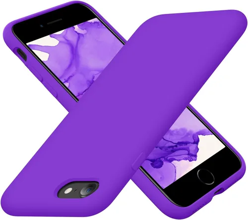 Vista 21 de Cordking Funda diseñada para iPhone SE 2022/2020, diseñada para iPhone 7 y 8, funda ultradelgada de silicona a prueba de golpes