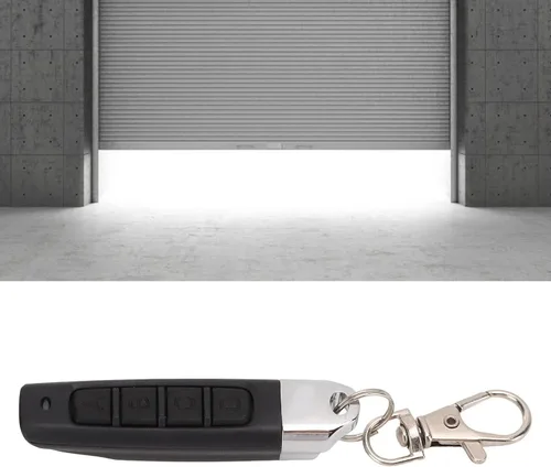Vista 3 de Abridor universal de puerta de garaje de 433.92 MHZ impermeable con control remoto de 4 canales, clonador de llaves de puerta de garaje para auto