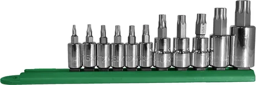 Vista 19 de Mayhew Tools 16020 Juego de brocas hexagonales métricas, cromadas, 5 piezas