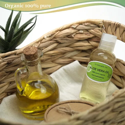 Vista 2 de Dr Adorable - 4 oz - Aceite de Aloe Vera - 100% puro y natural orgánico