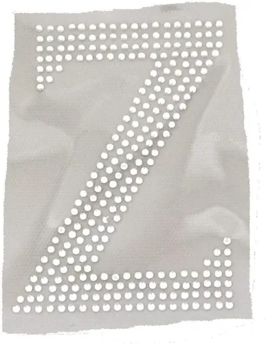 Vista 17 de Letras griegas, 4 pulgadas de alto, diamantes de imitación, transferencia termoadhesiva (alfa)