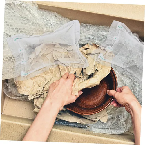 Vista 5 de Inflable para el envío Paquete de 150 almohadas de aire protectoras autosellantes antivibración suministros de embalaje portátiles