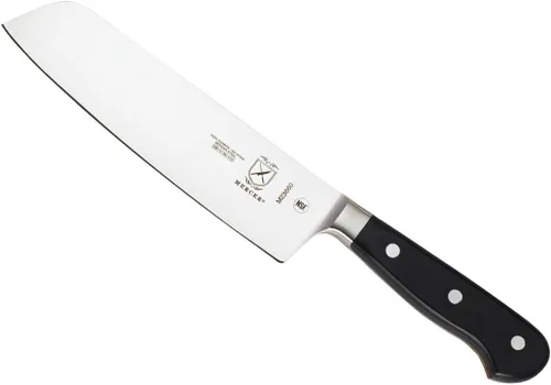 Vista 20 de Cuchillo de chef, Mercer Culinary Renaissance, forjado de 8 pulgadas, cuchillo de pelar forjado 63.5 cm , 2.5", Negro