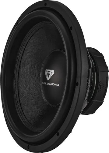 Vista 3 de BLACK DIAMOND DIA-12S Subwoofer para coche de 12 pulgadas, bobina de voz única de 4 ohmios, 500 vatios máx. (1 altavoz)