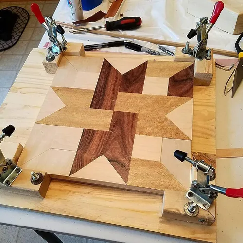 Vista 6 de 10 unidades de abrazaderas de palanca de sujeción para carpintería, abrazaderas 201B, herramienta de mano, abrazadera de palanca con capacidad