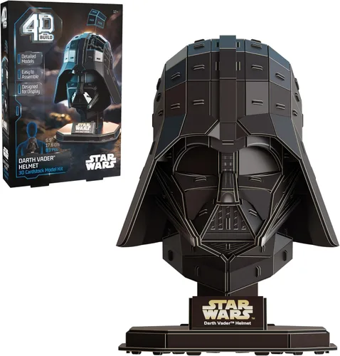 Vista 12 de 4D Build, Star Wars T-65 X-Wing Starfighter - Kit de modelo 3D, coleccionable de Star Wars y decoración de escritorio, rompecabezas para adultos