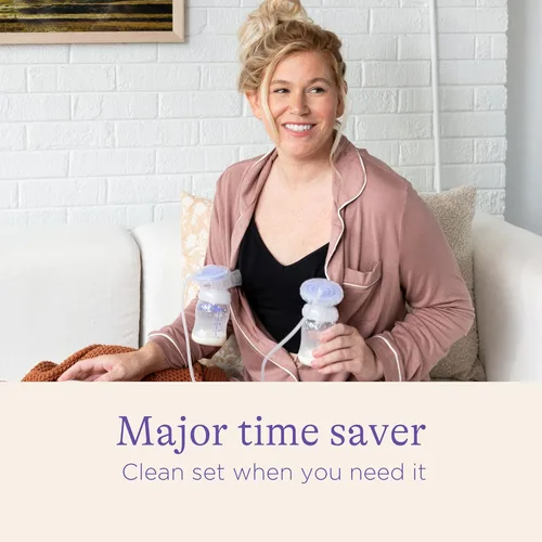 Vista 2 de Lansinoh Juego de bombeo extra para extractores de leche Signature Pro y Smartpump