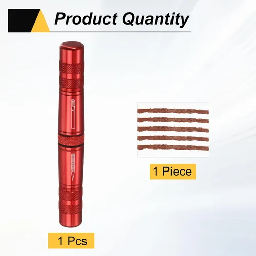 Vista 3 de HARFINGTON Kit de reparación de neumáticos de bicicleta sin cámara, herramienta de parche para reparación de pinchazos planos con herramienta