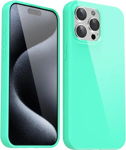 Vista 111 de Svanove para iPhone 7 Plus/ 8 Plus, funda de silicona, de goma suave brillante y gel de jey lindo, funda protectora de plástico simple y lisa