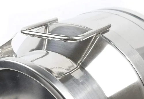 Vista 8 de 20L 5.25 galones de acero inoxidable lata de leche, jarra de leche cubo de vino cubo botella contenedor líquido almacenamiento W/tapa sellada