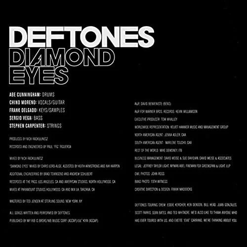 Vista 2 de Diamond Eyes [CD]
