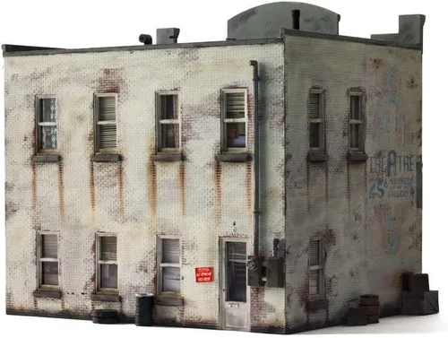 Vista 2 de Woodland Scenics BR4957 N Registros y Reclutamiento Edificio