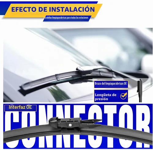 Vista 4 de 3 limpiaparabrisas para Honda CRV CR-V 2002-2006