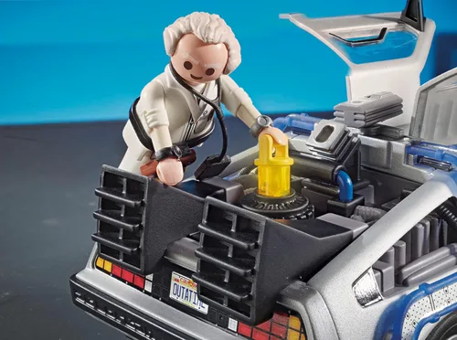 Vista 8 de Playmobil Regreso al futuro Delorean