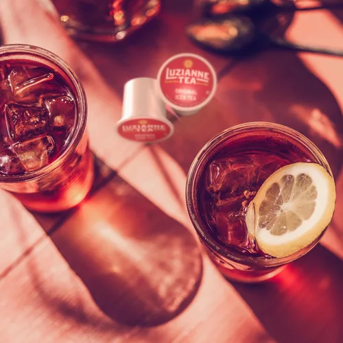 Vista 5 de Luzianne Cápsulas individuales de té helado dulce, caja de 12 unidades (paquete de 1)