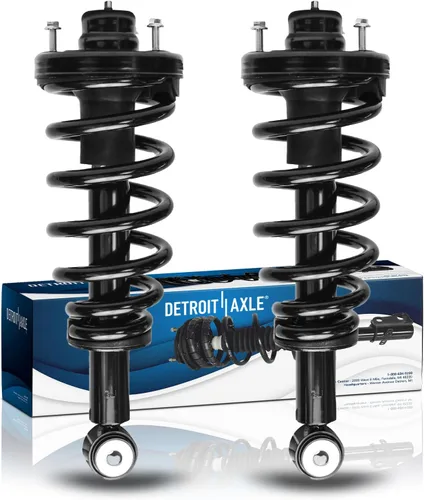 Vista 39 de Detroit Axle - Par de puntales traseros para Hyundai Accent 2000-2005, 2 puntales listos con montaje de resorte helicoidal 2001 2002 2003 2004