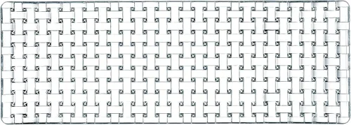 Nachtmann Bossa Nova Collection - Bandeja rectangular de cristal, 16.5 pulgadas, bandeja para servir, plato para alimentos, embutidos, aperitivos