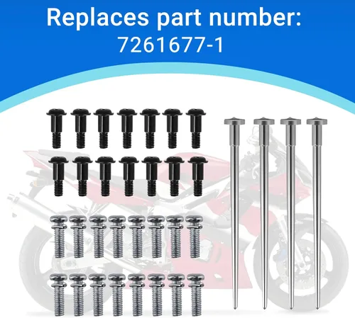 Vista 3 de Kit de reparación de carburador Juntas Jets para Yamaha YZF R6 600 1999 2000 2001 2002 Carb