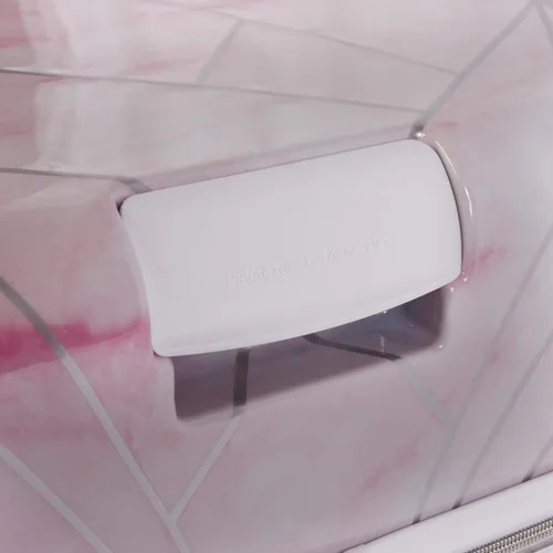 Vista 5 de bebe Equipaje para mujer Alana de 21 pulgadas rígido Mármol rosa Equipaje Alana 29 Hardside Check in