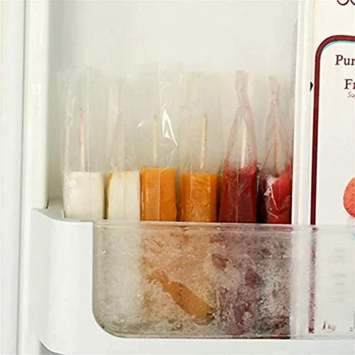 Vista 6 de Bolsas gruesas de paletas de hielo, envoltorios de plástico para dulces, envases de sellado caliente de grado alimenticio