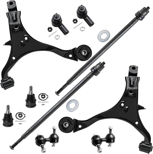 Vista 215 de Detroit Axle - Kit de suspensión frontal de 10 piezas para Ford Focus C-Max 13-18, 2 brazos de control inferiores, 4 barras de acoplamiento