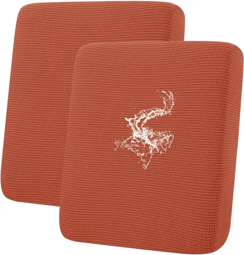 Vista 9 de hyha - Fundas de cojín impermeables para sofá modular, fundas de cojín de sofá en forma de L, tela jacquard gruesa, funda de diván con parte Beige