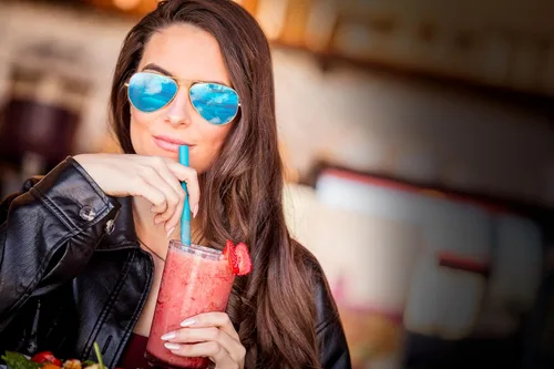 Vista 3 de phade Pajitas Boba colosales ecológicas de 9.0 pulgadas para batidos y batidos, sin envolver, 180 unidades, compostables, biodegradables marinos