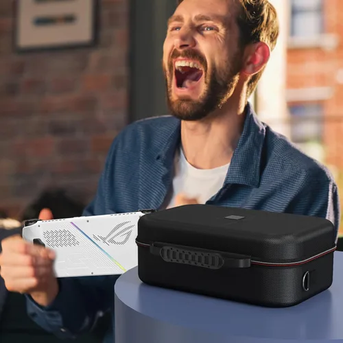 Vista 8 de Biftrew Rog Ally Carrying Case Compatible with Asus Rog Ally 2023, Large Capacity Travel Storage Carrying Case for Asus Rog Ally Gaming Handheld &