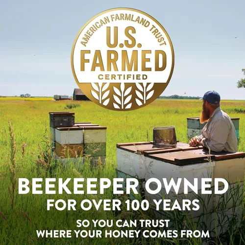 Vista 3 de Sue Bee Salsa de barbacoa de estilo original, barbacoa de miel, 14 onzas, paquete de 1