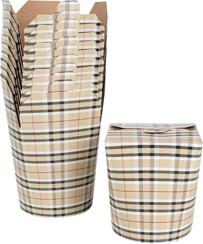 Vista 31 de Restaurantware Bio Tek - Contenedores de comida de 3.2 x 2.9 x 4 pulgadas, 200 cajas de fideos duraderas, desechables y sostenibles, cajas redondas