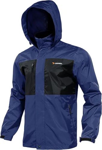 Vista 16 de Rodeel Traje impermeable para pesca para hombres (conjunto de chaqueta y pantalón de lluvia)