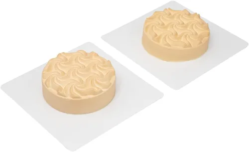 Vista 10 de Restaurantware -Molde de bola de 8 cavidades de pastelería, 1 molde de chocolate listo para horno - Molde de silicona blanca flexible, congelable