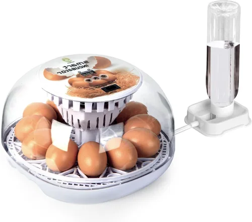 Vista 12 de Incubadora de 48 Huevos con Giro Automático y Control de Humedad Incubadora Digital de Aves de Corral para Huevos de Pollo, Pato, Codorniz, Ideal