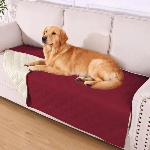 Vista 155 de hyha - Manta impermeable para cama de perro, mantas suaves para mascotas, funda impermeable para sofá para perros, fundas reversibles lavables