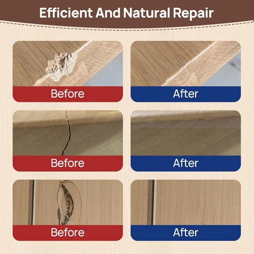 Vista 4 de Boncart Relleno de madera, masilla de madera pintable de 6.15 onzas, fácil de lijar, resistente al encogimiento y a las grietas, reparación rápida