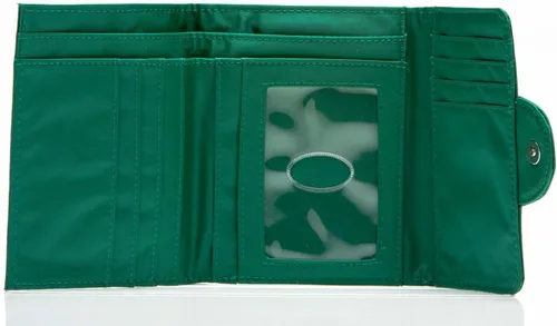 Vista 5 de Big Skinny Cartera delgada Trixie Trifold para mujer con capacidad para hasta 30 tarjetas