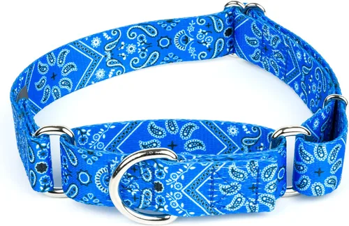 Vista 12 de Collar de perro Albuquerque Martingale - Colección Country and Western con diseños rústicos (1/2 pulgada, 2XS)