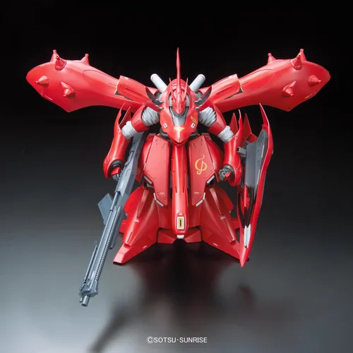 Vista 3 de Bandai Hobby RE/100 1/100 MSN-04 II Nightingale Char's Counterattack Model Kit