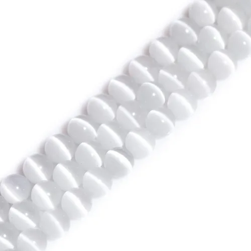 Vista 46 de GEM-Inside Cuentas sueltas de gemas de ojo de tigre azul lapislázuli de 8mm (0.31 pulgadas) color teñido redondas de cristal energético