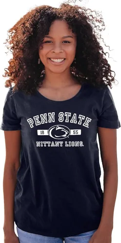 Vista 15 de Blue 84 NCAA - Camiseta con licencia oficial de la NCAA para mujer, color del equipo atlético