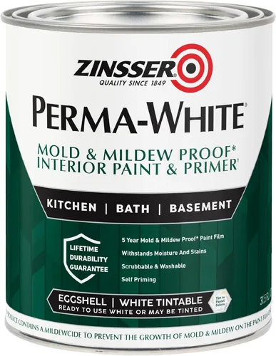 Zinsser 02774 PERMA-WHITE - Pintura interior a prueba de moho y moho
