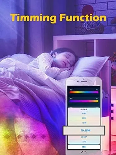 Vista 4 de WS2812B Controlador Bluetooth Music APP Control para Pixel LED Tira de luz SK6812 WS2811 WS2812 Cinta Luces DC 5V Control remoto