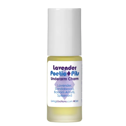 Vista 6 de Living Libations - Desodorante orgánico Poetic Pits Roll-On Natural, Wildcraft, Vegan Clean Beauty (Rose Glow)