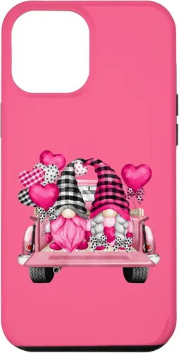 Vista 26 de Pink Gnome Truck for Women and Girls Valentines Day Case for iPhone 17