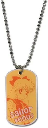 Collar Sailor Moon - Placa de identificación Sailor Venus