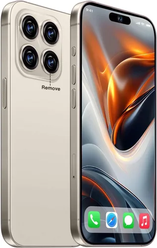 Vista 7 de Teléfono celular desbloqueado de 256 GB+8 GB teléfonos desbloqueados, teléfono inteligente Android 14.0, pantalla HD de 6.8 pulgadas, doble SIM Dual