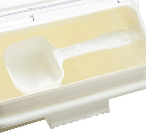 Vista 2 de Winco IB-2S - Contenedores de ingredientes para estantes, 2 galones (capacidad de 40 tazas), color blanco